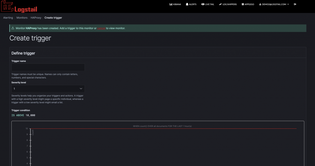 How to analyze HAProxy logs with ELK Stack and Logstail.com | Logstail
