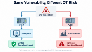 Same Vulnerability, Different OT Risk